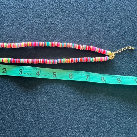 Wear BRACHA Colorful Beaded Initial Necklace- sold separately- this one is “X🩷 - Picture 12 of 14